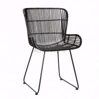 Vietnam PE Rattan dining chair, strong chairs, woven chair